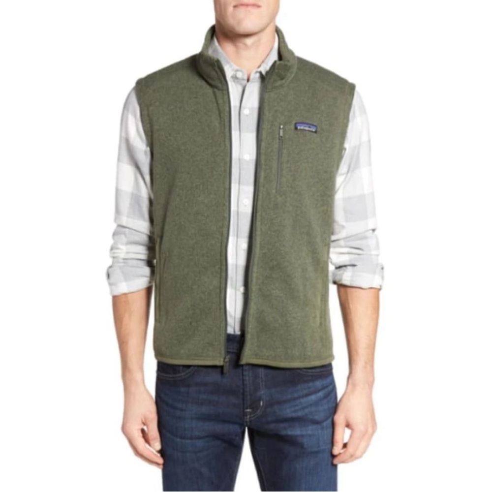 Patagonia Better Sweater Fleece Vest Industrial Green Large